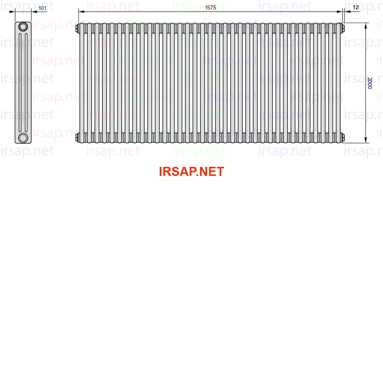 Радиатор IRSAP Tesi 32000/35 T22 CL 01